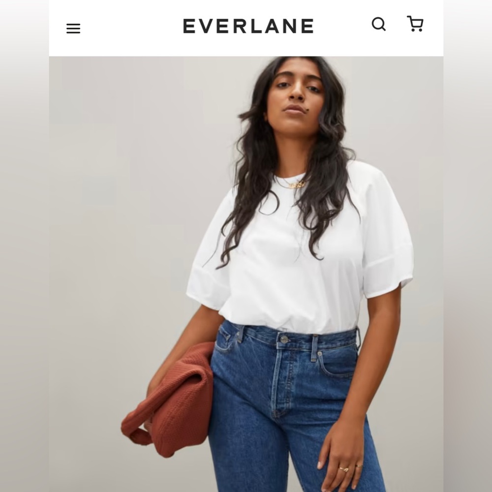 Everlane Circle Back Top